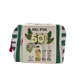 HEI POA Trousse Découverte 50 ans Maeva Kit de 4 produits - L'essentiel de l'hydratation au monoï de tahiti