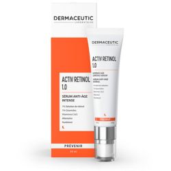 Dermaceutic Activ Retinol 1.0 Serum Anti Age Intensif - 30 ml - Rétinol Antioxydants et Céramides