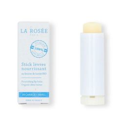 La Rosée Recharge stick lèvres nourrissant au beurre de karité BIO 4.5g