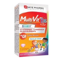 Forté Pharma Multivit' Kids Défense 30 comprimés à croquer