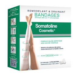 Somatoline Bandages Remodelant et Drainant x2 bandages