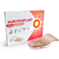Nurofen Plast 200mg 4 Emplâtres médicamenteux