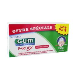 Gum Dentifrice Paroex Gencives Lot de 2 x 75ml