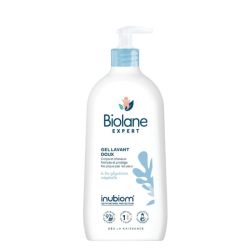 Biolane Expert Gel lavant doux 500 ml - Nettoie en douceur et préserve la peau et le cuir chevelu de bébé
