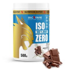 Eric Favre Iso Zero 100% Whey Protéine - Saveur Chocolat au Lait - Développement Musculaire - 500g