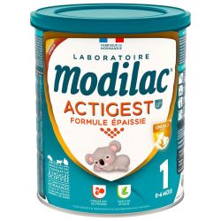 Modilac Actigest Lait Infantil en Poudre - Formule Épaissie - N°1 - 0 à 6 Mois - 800g