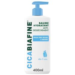 Cicabiafine Baume Corporel Hydratant Anti-Dessèchement 400ml - Peaux très sèches à irritées