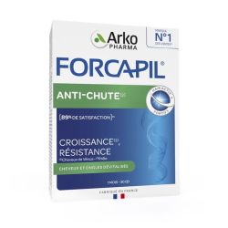 Arkopharma Forcapil Anti-Chute Croissance & Résistance - 30 Comprimés
