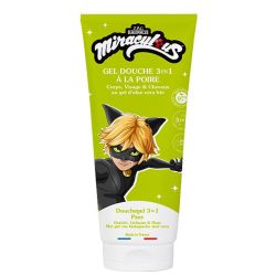 Le Comptoir du Bain Gel Douche Miraculous 3 En 1 - Parfum Poire - Hydrate & Apaise - 200ml