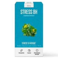 Léro Stress 8h - 30 Comprimés - Stress & Fatigue - Réduction du stress et de la fatigue