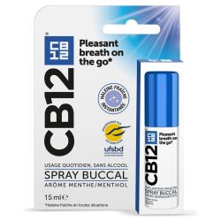 CB12 Spray Buccal Sans Alcool Menthe - 15ml