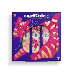 Roger&Gallet Coffret Noël Trio Crèmes Mains Bienfaisantes 3x30 ml - Soin des mains multi-fragrances