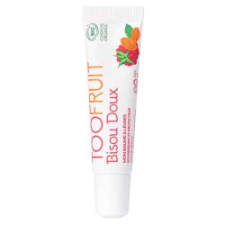 Toofruit Bisou Doux Baume à Lèvres - 10g - Nourrit, répare et protège les lèvres dès 3 ans