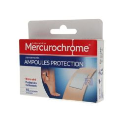 Mercurochrome Ampoule Protection - 10 Pansements