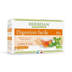 Herbesan Infusion Bio Digestion Facile - Saveur Menthe, 20 sachets