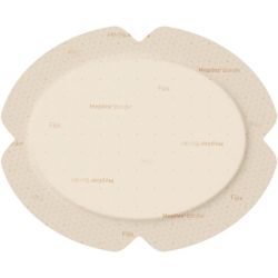 Molnlycke Health Care Mepilex Border Flex Oval - 10,8 x 14 cm - 16 pansements - Absorption élevée et flexibilité optimale