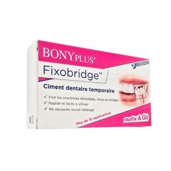 BonyPlus Fixobridge Kit Ciment Temporaire Couronnes Et Bridges – Fixation d'urgence