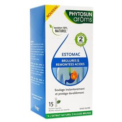 Phytosun Aroms Estomac Brûlures & Remontées Acides 15 sachets