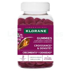 Klorane Cheveux & Ongles Croissance et Densité - 60 Gummies