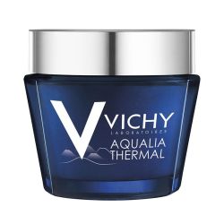 Vichy Aqualia Thermal Crème Hydratante Nuit Effet Spa - 75 ml - Peaux Sensibles et Déshydratées