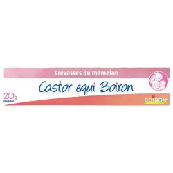 Boiron Castor Equi Pommade Tube 20 g - Traitement des crevasses & irritations du mamelon