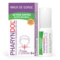 Pharyndol Spray Enfants - Infections Et Maux De Gorge - 100% Naturel - 20ml