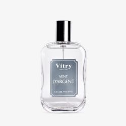 Vitry Eau de Toilette Homme Vent d'Argent 100ml - Aromatique boisé aquatique