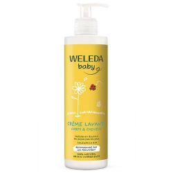 Weleda Baby Crème Lavante Corps et Cheveux Calendula 400ml – Apaisement et hygiène