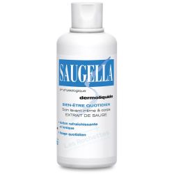 Saugella Dermoliquide Gel Lavant Intime 500 ml - Confort et Équilibre Intime, Anti-Odeurs