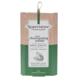 Respectueuse Shampoing Solide Anti-Chute - 75g - Freine la chute, stimule et fortifie les cheveux