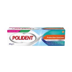 Polident Protection Gencives Crème Adhésive Pour Prothèse Dentaire - 40g