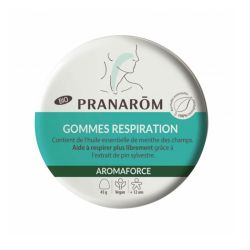 Pranarôm Aromaforce - Gommes Respiration Bio - 45g