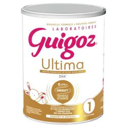Guigoz Ultima Lait 1er Âge Dès la Naissance Jusqu'à 6 Mois 800g – Haute tolérance et DHA