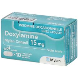 Mylan Doxylamine 15mg 10 comprimés sécables
