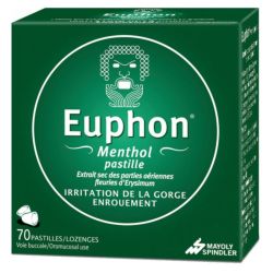 Mayoly Spindler Euphon Menthol 70 pastilles