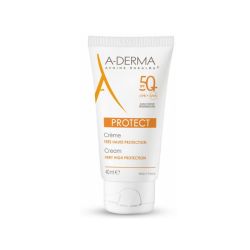 Aderma Protect Crème Très Haute Protection SPF 50+ Sans Parfum 40 ml