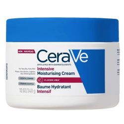 CeraVe Intensive Moisturising Cream Baume Hydratant Intensif Visage & Corps Peaux Très Sèches - 340g