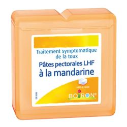 Boiron Pâtes Pectorales LHF à la Mandarine Traitement Symptomatique De La Toux - 70g