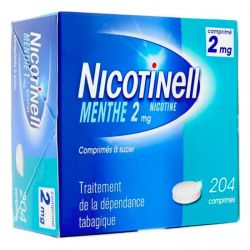 Nicotinell 2 mg Menthe - 204 comprimés à sucer