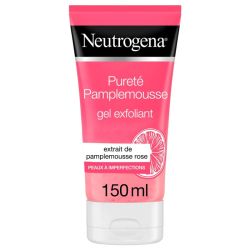 Neutrogena Pureté Pamplemousse Gel Exfoliant - 150ml - Purifie, désincruste et rafraîchit la peau