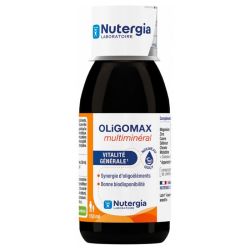 Nutergia Olligomax Multiminéral - Association Complète d'Oligo-Éléments - 150 ml