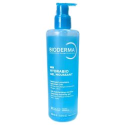 Bioderma Hydrabio Gel Moussant - 400 ml - Nettoyant micellaire hydratant 24h