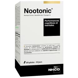 NHCO Nootonic 100 gélules - Performances intellectuelles, concentration
