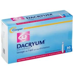 Dacryum Solution pour Lavage Ophtalmique 30 unidoses