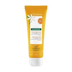Klorane Crème solaire sublime visage monoï et tamanu bio SPF50+ - 50ml