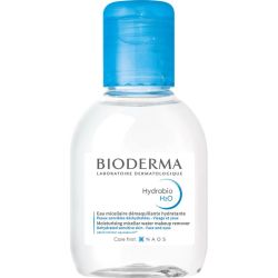 Bioderma Hydrabio H2O Eau Micellaire Démaquillante Hydratante 100 ml – Soin sans rinçage peaux déshydratées format voyage