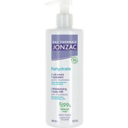 Eau Thermale Jonzac Rehydrate Lait Corps Hydratant Bio - 400 ml - Hydrate, apaise et redonne confort