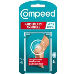 Compeed Ampoules Moyen Format 5 Pansements – Soulagement immédiat et cicatrisation rapide