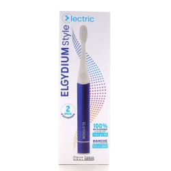 Elgydium Style Brosse à Dents Électrique à Pile Bleu