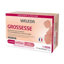 Weleda Grossesse - 30 capsules - Complément alimentaire
